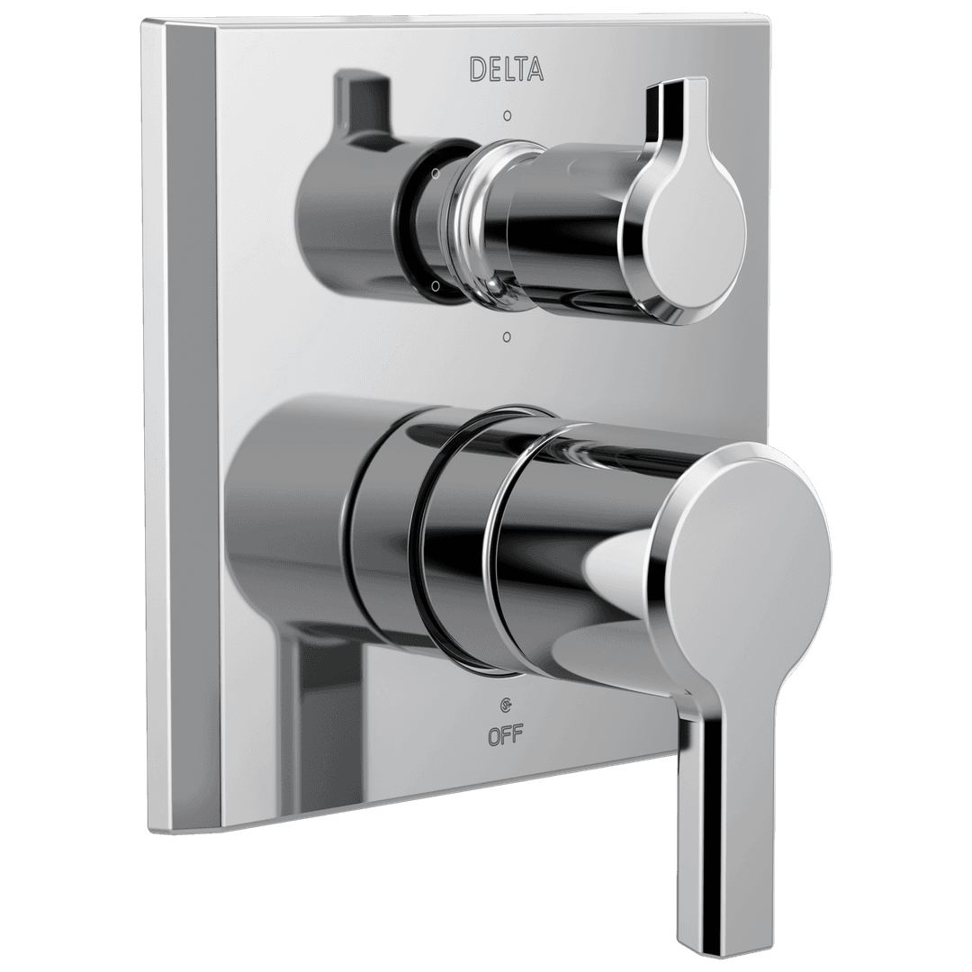 Delta Faucet Pivotale 14 Series Integrated Diverter Trim - 6 Function Diverter - Lumicoat - Chrome by Delta Faucet