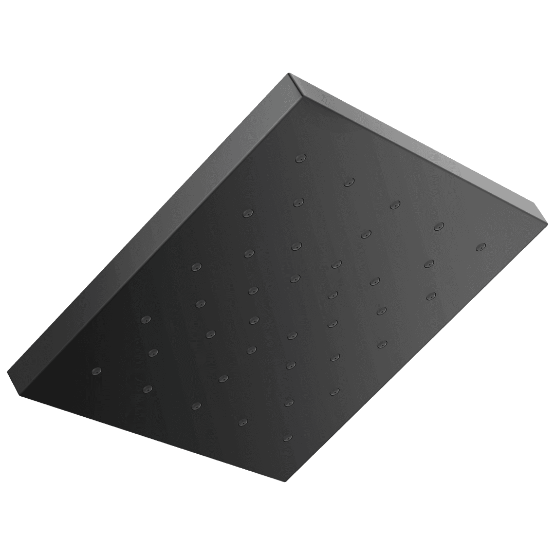 Delta Faucet Universal Showering Components H2Okinetic Single Setting Shower Head with UltraSoakE - Matte Black by Delta Faucet