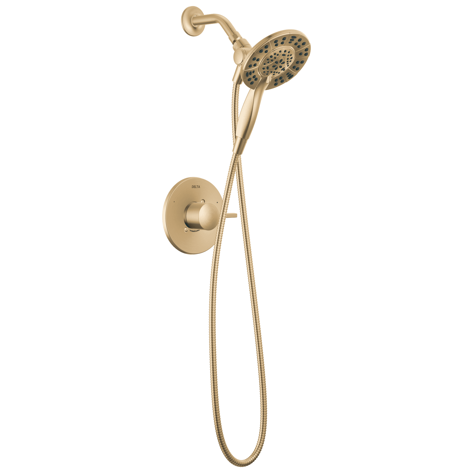 Delta Faucet AlbionE Monitor 14 Series Shower Only Trim Only with In2ition Hand Shower - Champagne Bronze by Delta Faucet