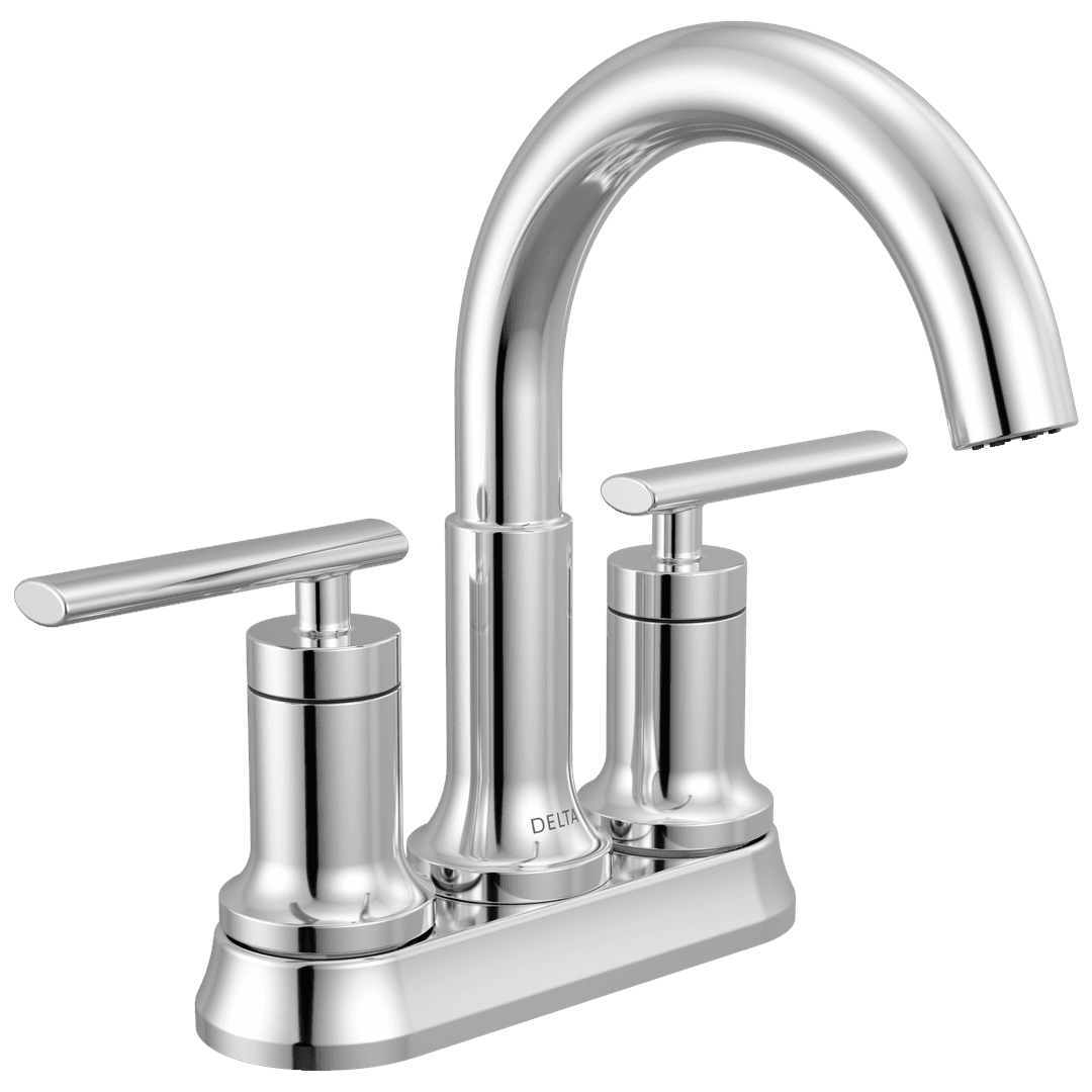 Altado Two Handle Tract-Pack Centerset Bathroom Faucet Chrome by Delta Faucet