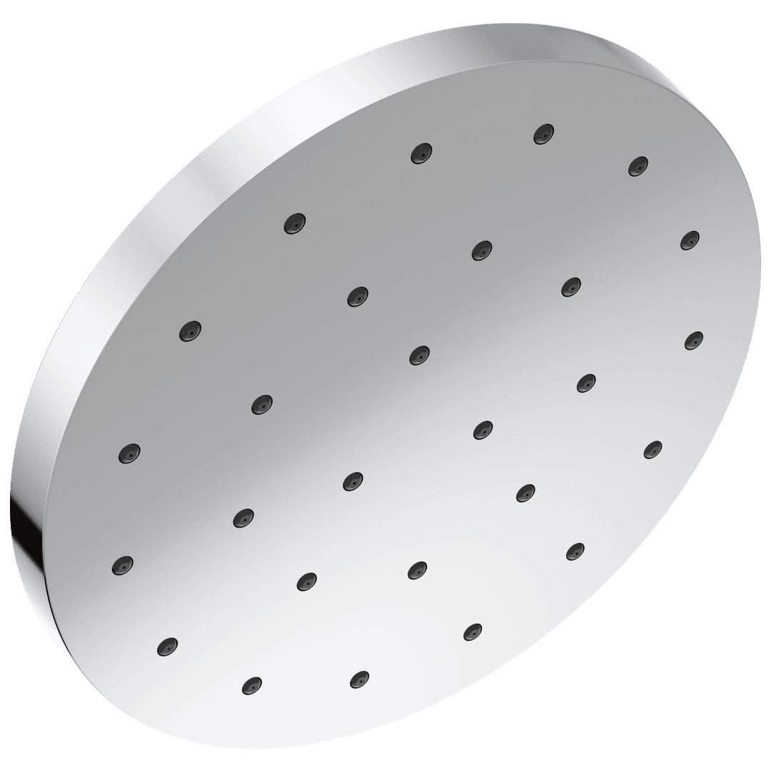 Delta Faucet Universal Showering Components H2Okinetic Single Setting Shower Head with UltraSoakE - Lumicoat Chrome by Delta Faucet