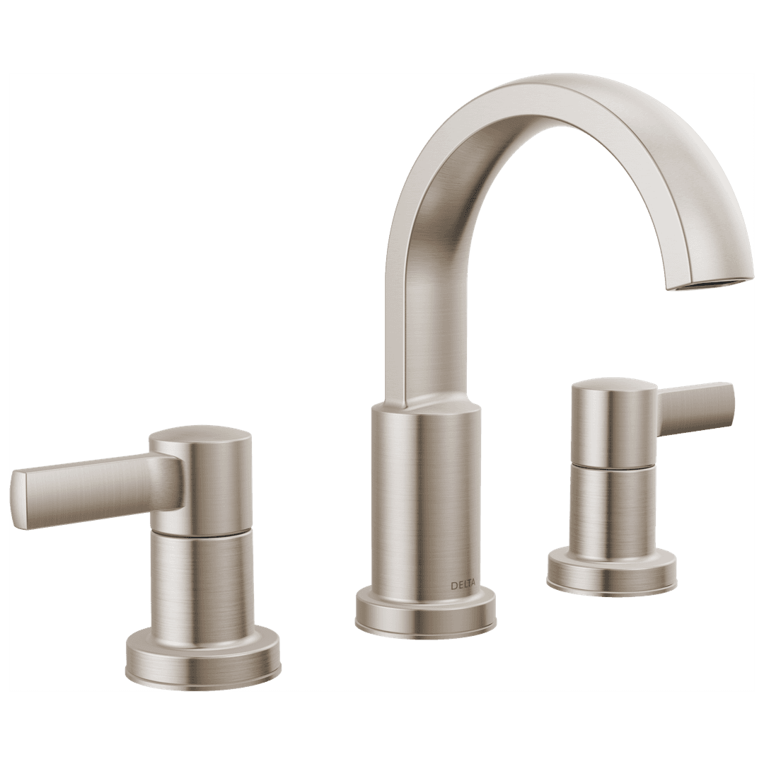 AlbionE Two Handle Widespread Bathroom Faucet by Delta Faucet