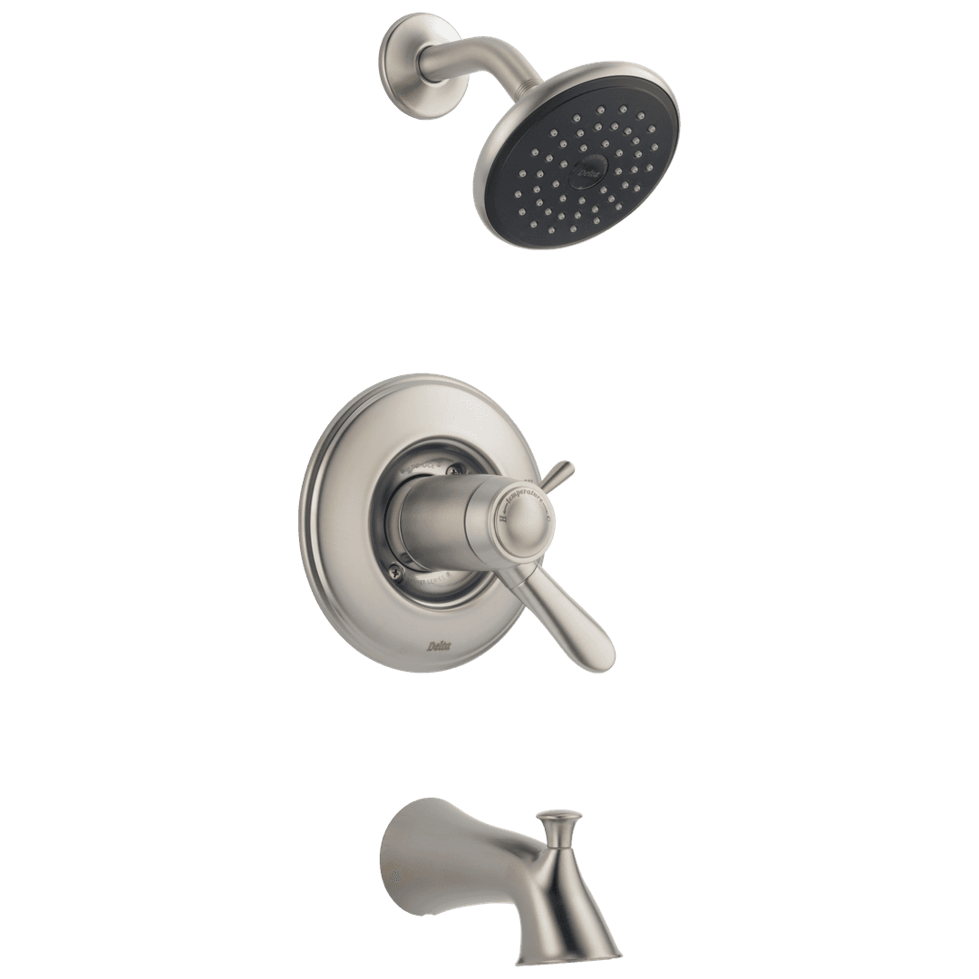 Delta Faucet Lahara TempAssure 17T Series Tub & Shower Trim - Stainless by Delta Faucet