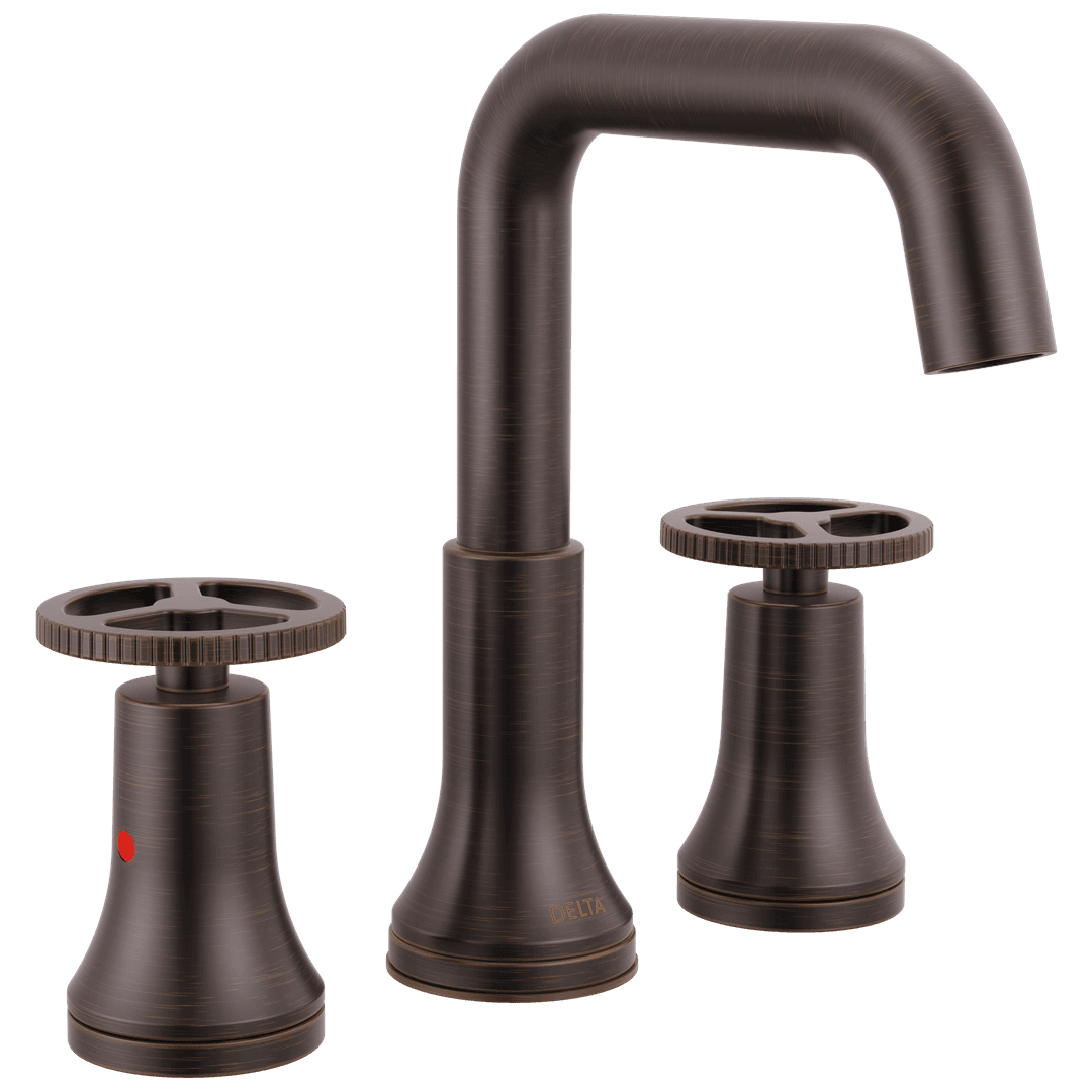Delta Faucet Trinsic Two Handle Widespread Bathroom Faucet - Venetian Bronze by Delta Faucet