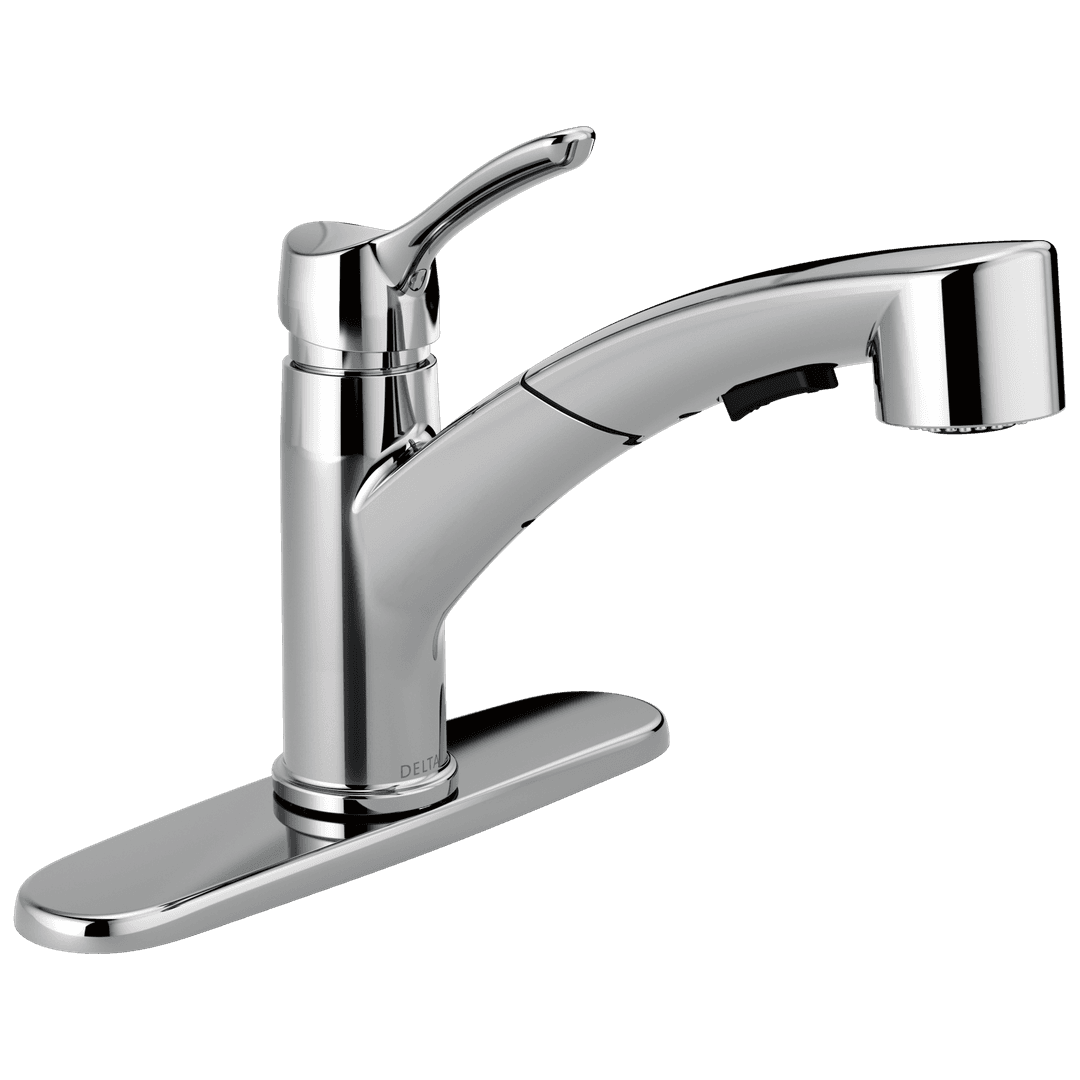 Delta Faucet CollinsE Single Handle Pull-Out Kitchen Faucet - Chrome by Delta Faucet