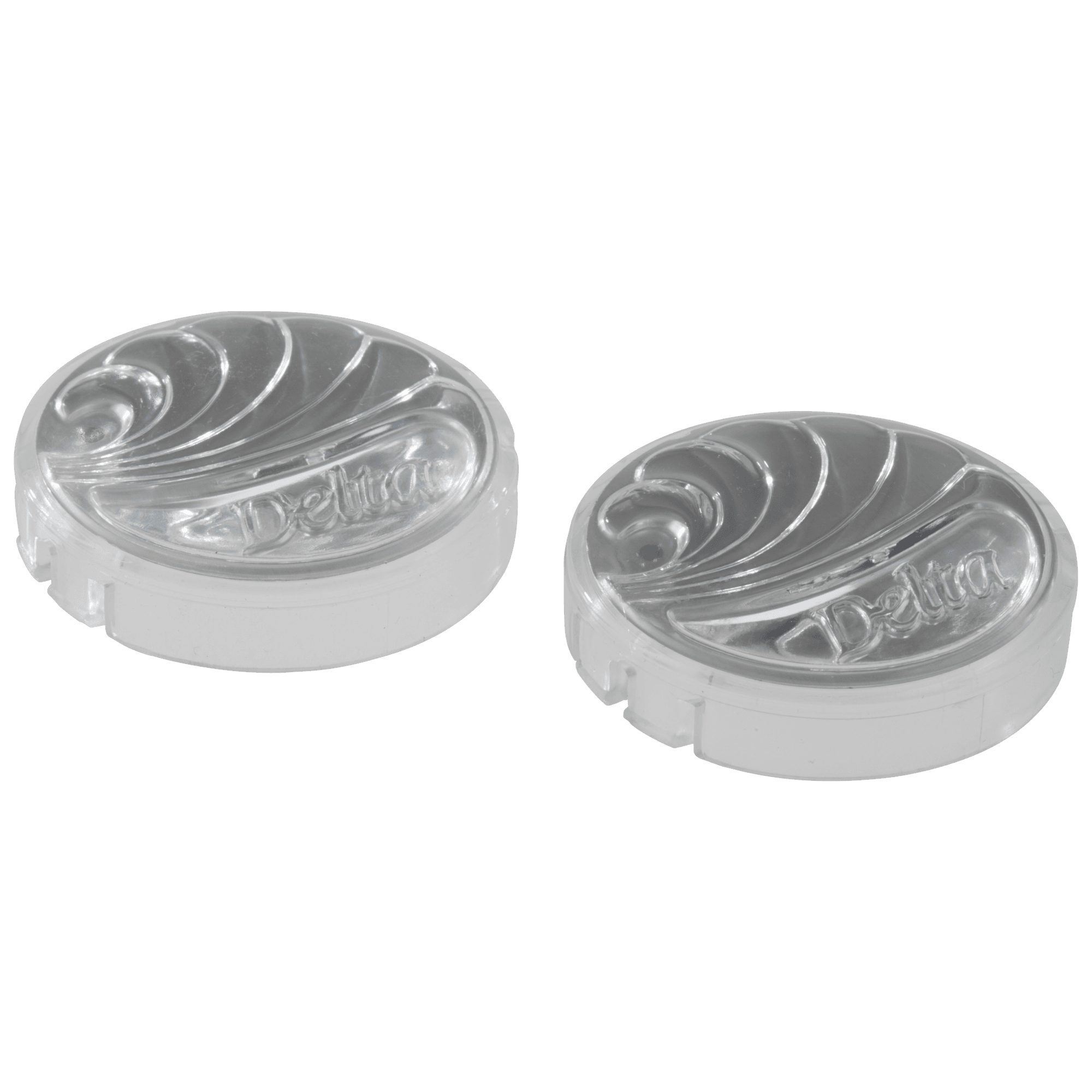 Delta Faucet Other Button Set - Hot / Cold - Clear - Other Finishes by Delta Faucet