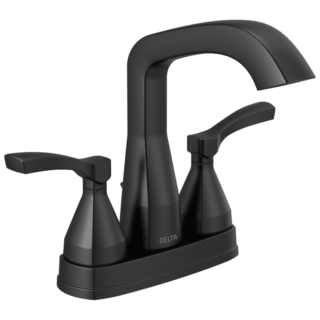 Delta Faucet Stryke Centerset Faucet - Matte Black by Delta Faucet