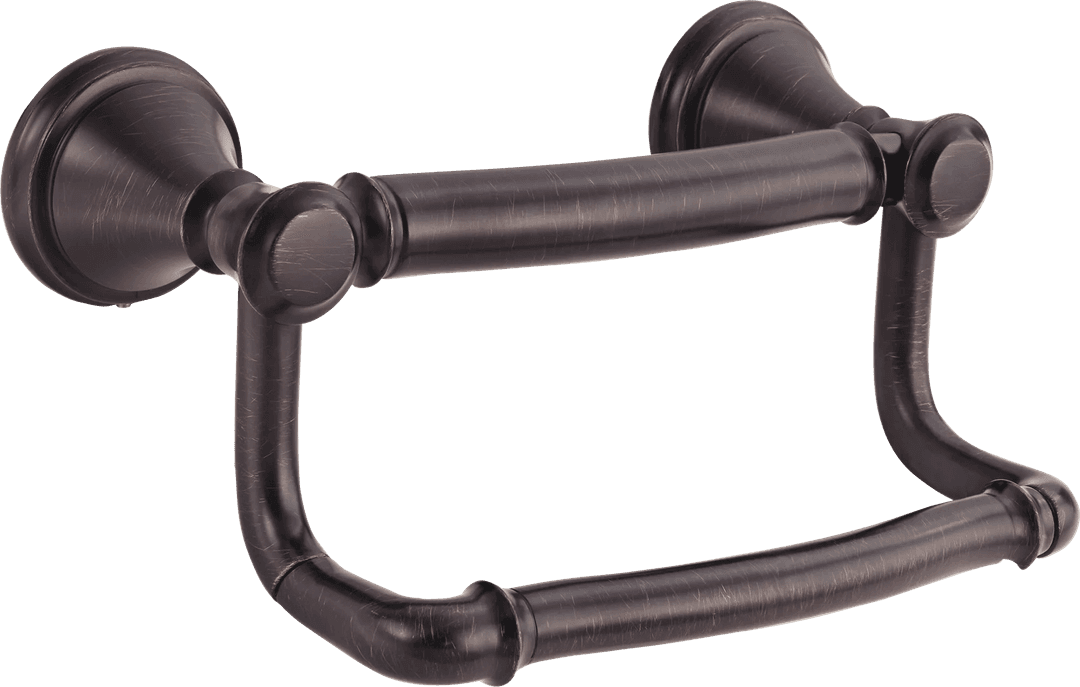 BathSafety Traditional Tissue Holder with Assist Bar - Venetian Bronze by Delta Faucet
