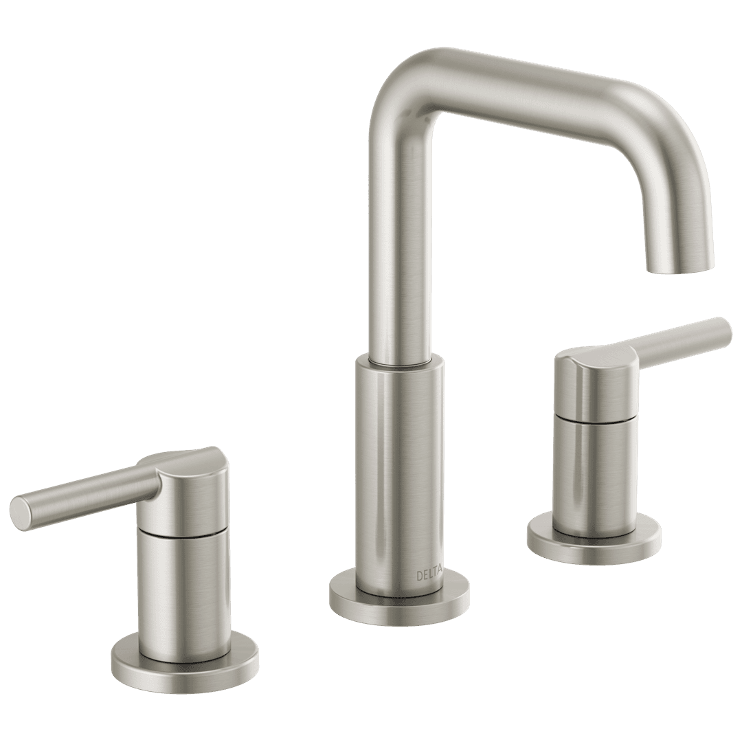 Delta Faucet NicoliE Two Handle Widespread Bathroom Faucet - Stainless by Delta Faucet