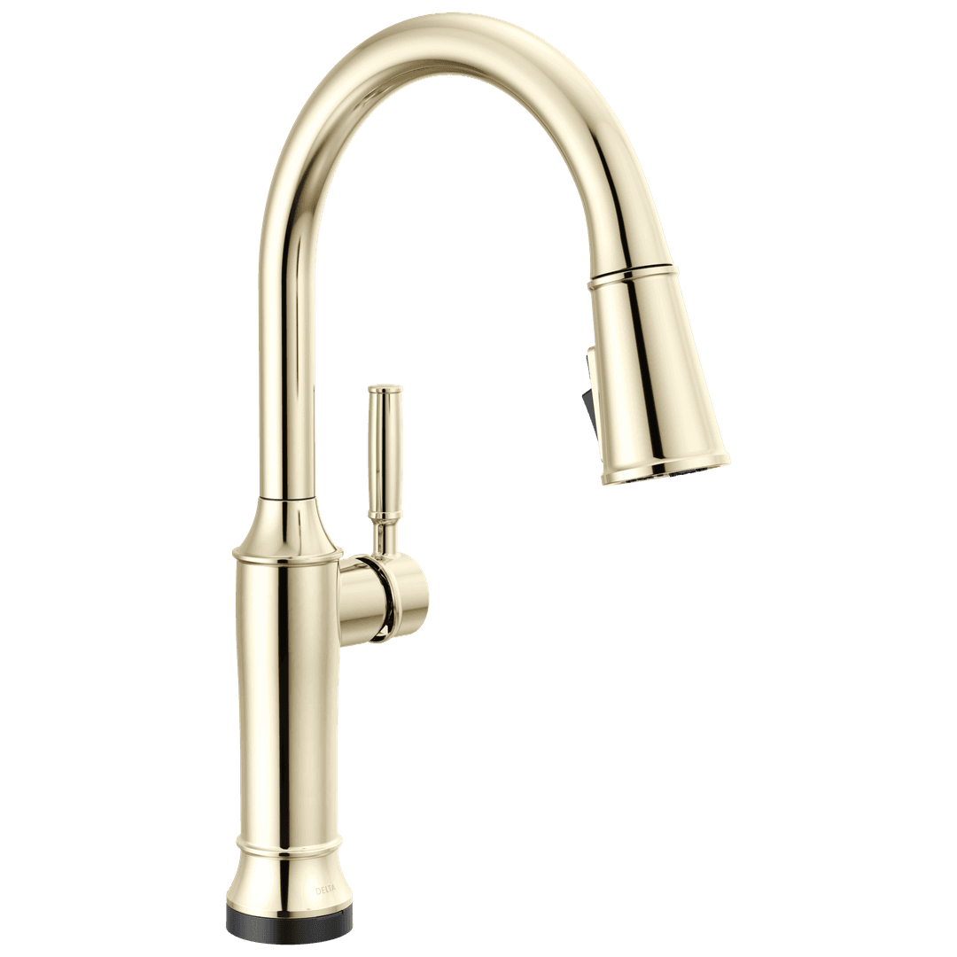 Delta Faucet Renaldie Touch2o Kitchen Faucet with Touchless Technology - Lumicoat Polished Nickel by Delta Faucet