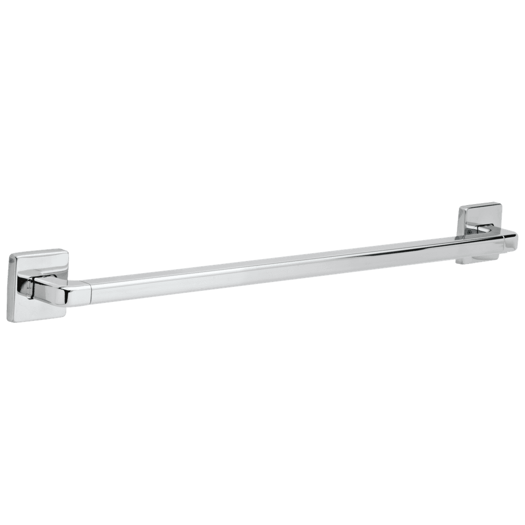 BathSafety 24'' Angular Modern Decorative ADA Grab Bar - Chrome by Delta Faucet