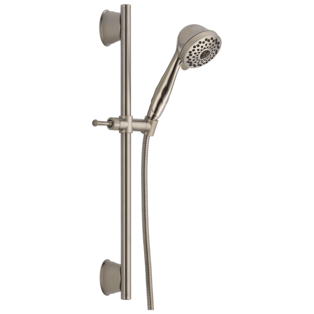Delta Faucet Universal Showering Components 7-Setting Slide Bar Hand Shower - Stainless by Delta Faucet