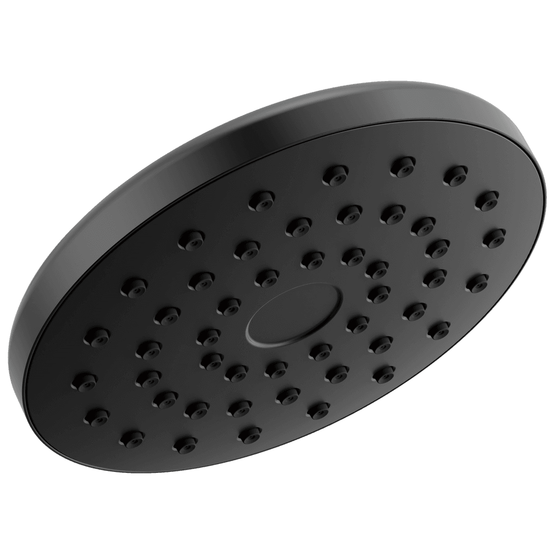 Delta Faucet Universal Showering Components: PivotPro Raincan Shower Head - Matte Black by Delta Faucet