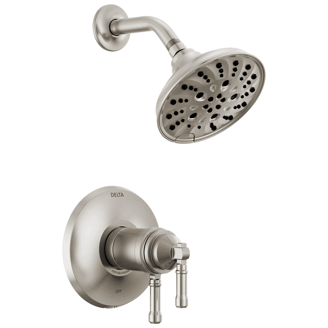 BroderickE 17T Series Shower Trim - Lumicoat Stainless by Delta Faucet