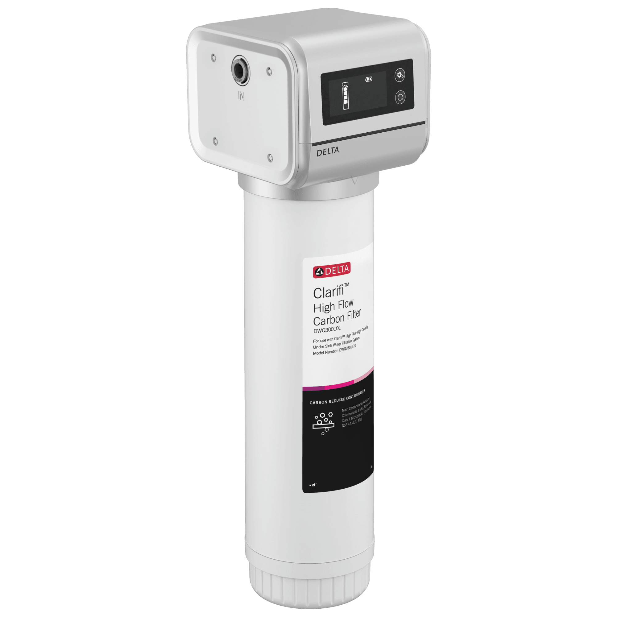 Delta Faucet Clarifi High Flow High Capacity Under Sink Water Filtration System by Delta Faucet