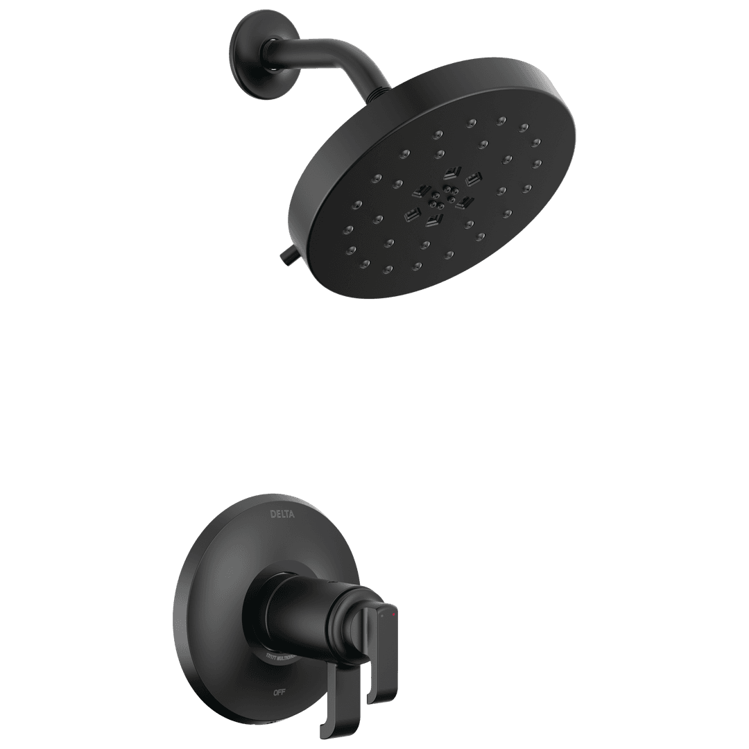 Delta Faucet Tetrae 17T Series Shower Trim - Matte Black by Delta Faucet