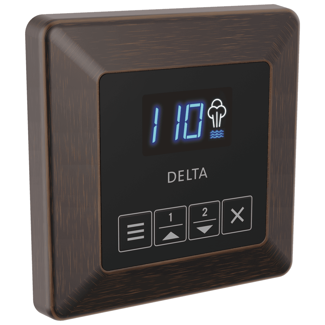 Delta Faucet Universal Showering Components Square Steam Control - Venetian Bronze by Delta Faucet