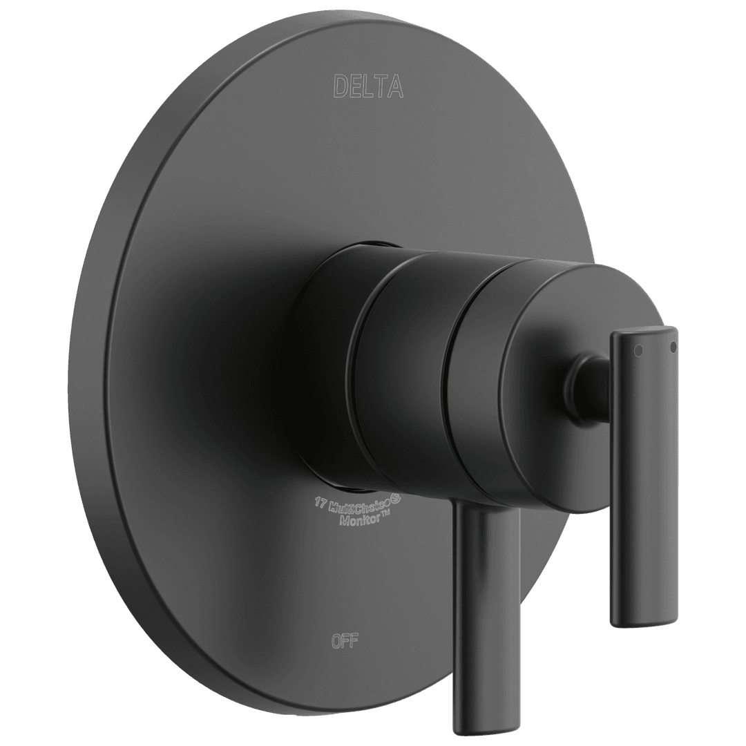 Altado Monitor 17 Series Valve Only Trim Matte Black by Delta Faucet