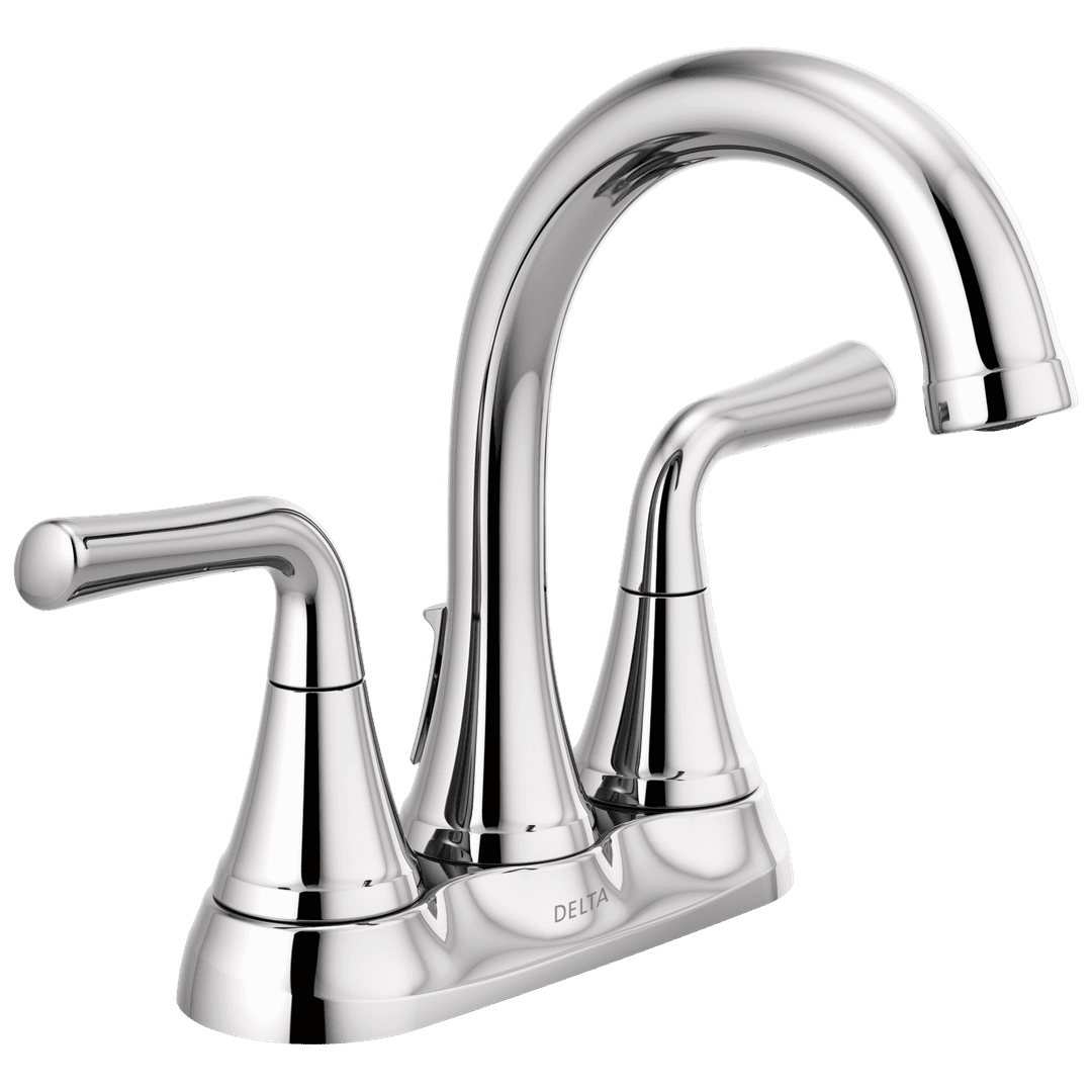 Delta Faucet KayraE Two Handle Centerset Bathroom Faucet - Chrome by Delta Faucet