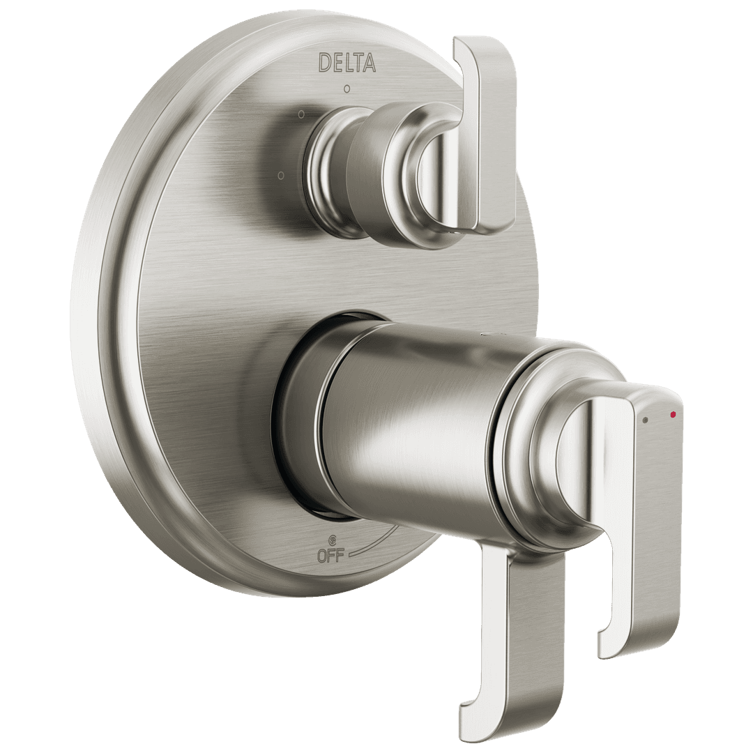 Delta Faucet Tetrae Tempassure 17T Series Integrated Diverter Trim with 3-Setting - Lumicoat... by Delta Faucet