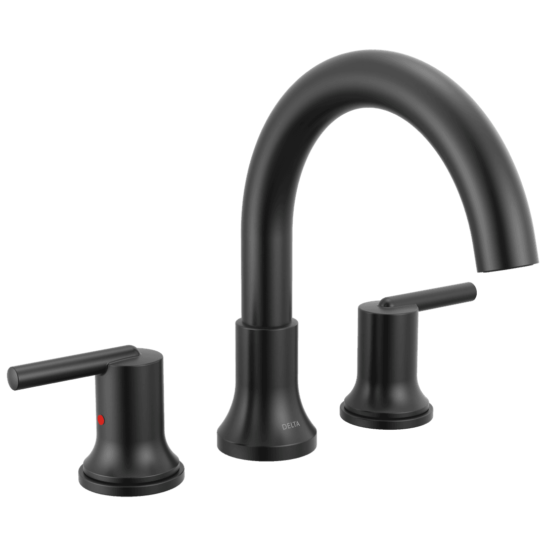Delta Faucet Trinsic Roman Tub Trim - Matte Black by Delta Faucet