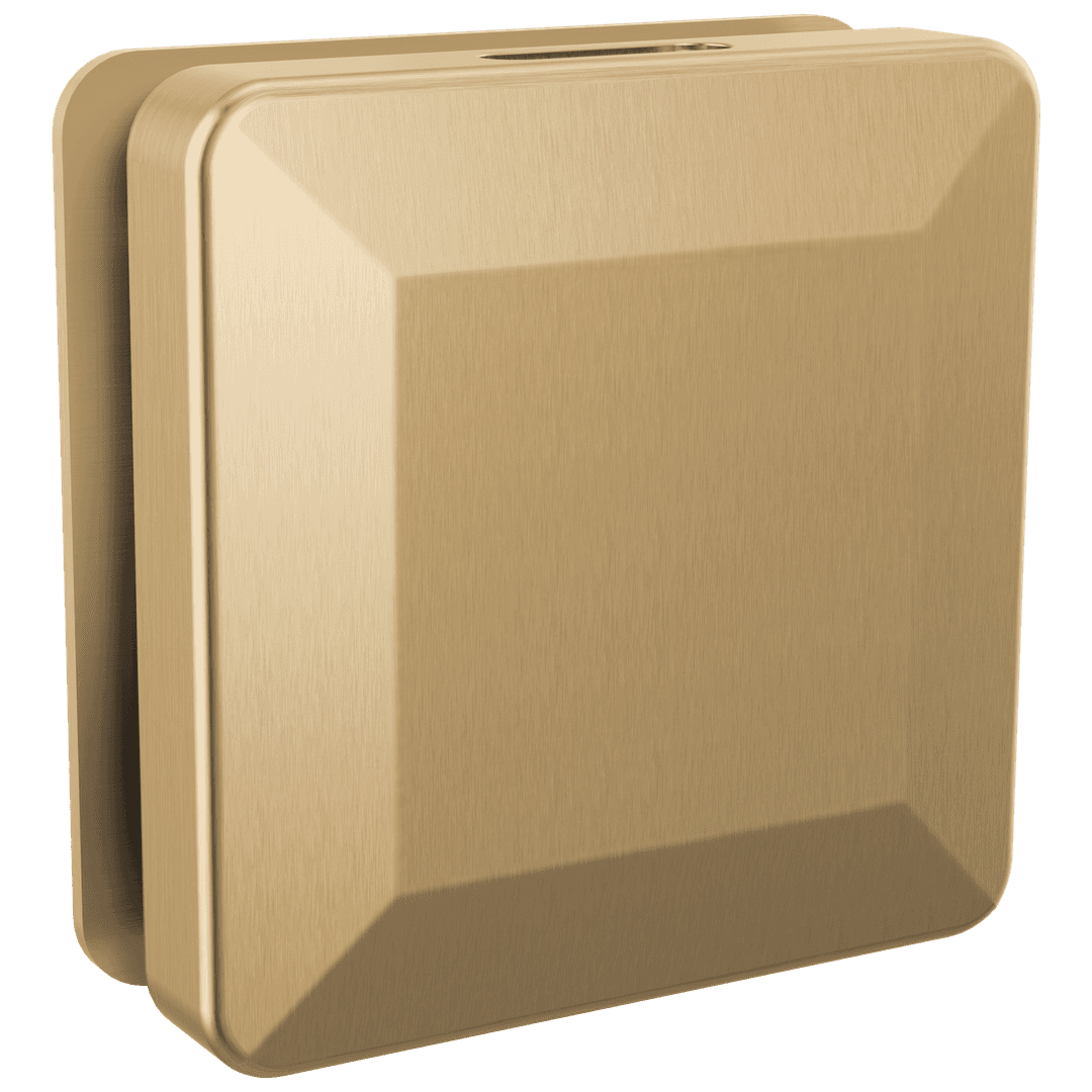 Delta Faucet Universal Showering Components Square Steam Head - Lumicoat Champagne Bronze by Delta Faucet