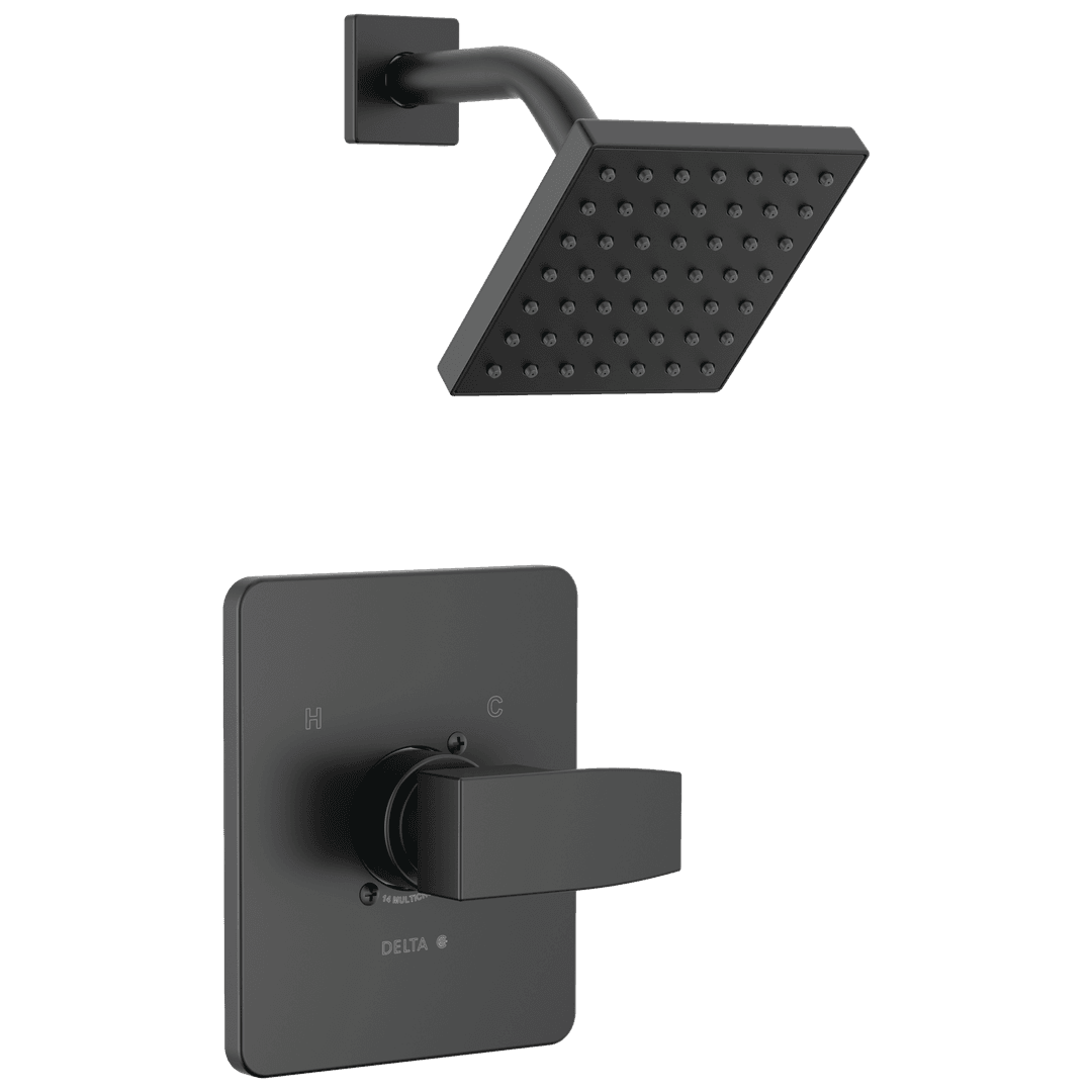 Delta Faucet ModernE Monitor 14 Series Shower Trim - Matte Black by Delta Faucet