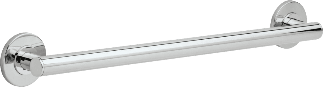 BathSafety 24'' Contemporary Decorative ADA Grab Bar - Chrome by Delta Faucet