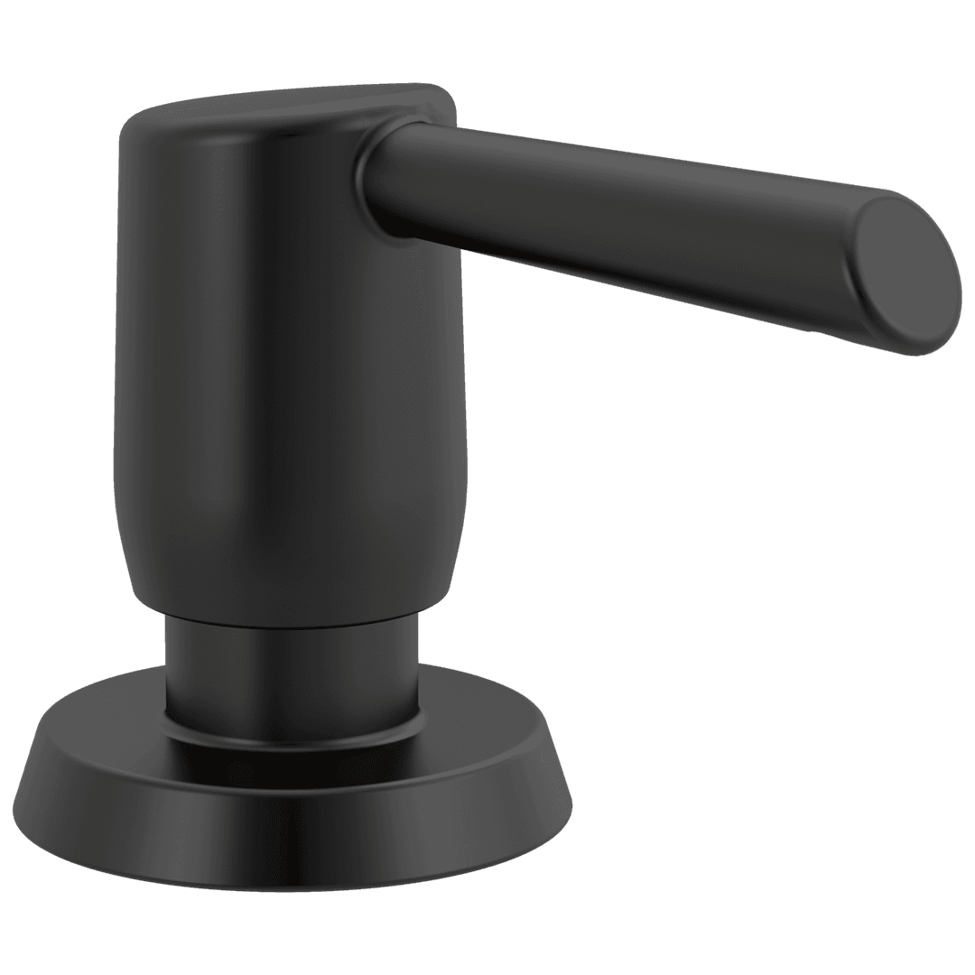 Delta Faucet Essa Metal Soap Dispenser - Matte Black by Delta Faucet