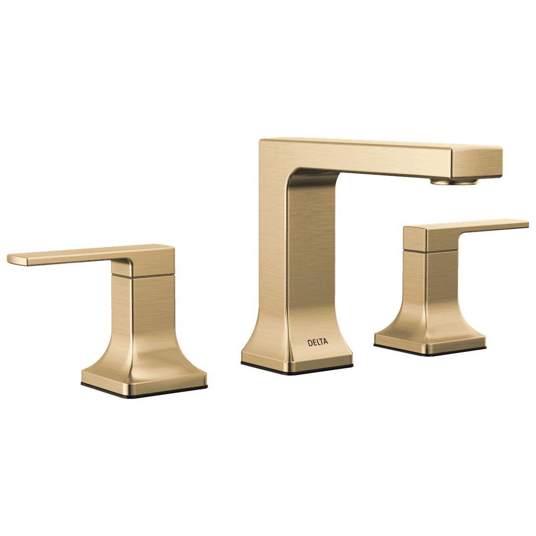 Delta Faucet VelumE Two Handle Widespread Bathroom Faucet - Champagne Bronze by Delta Faucet