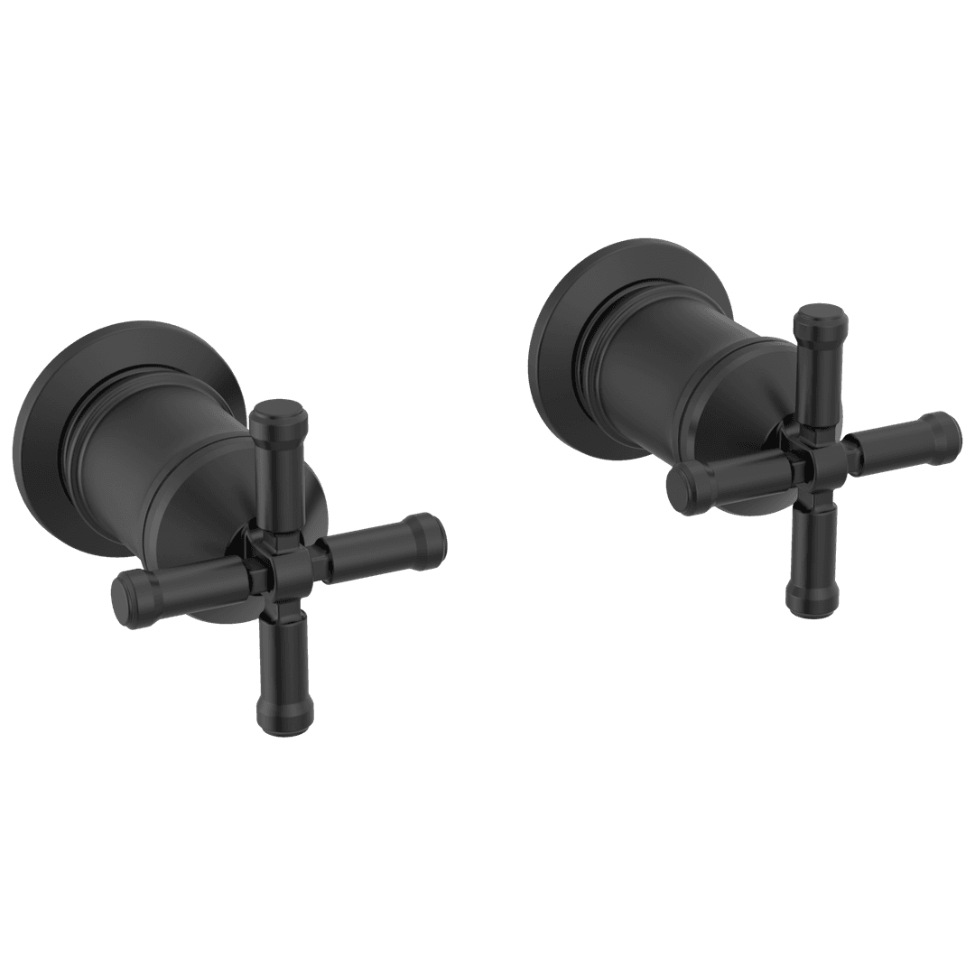 BroderickE Wall Mount Tub Filler Handle Kit-Cross by Delta Faucet