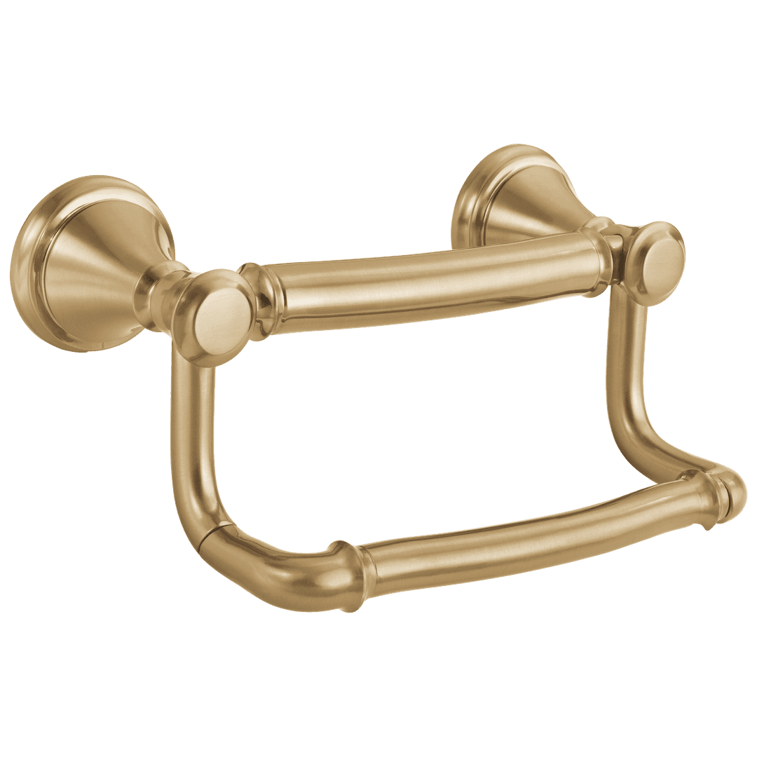 BathSafety Traditional Tissue Holder with Assist Bar - Champagne Bronze by Delta Faucet