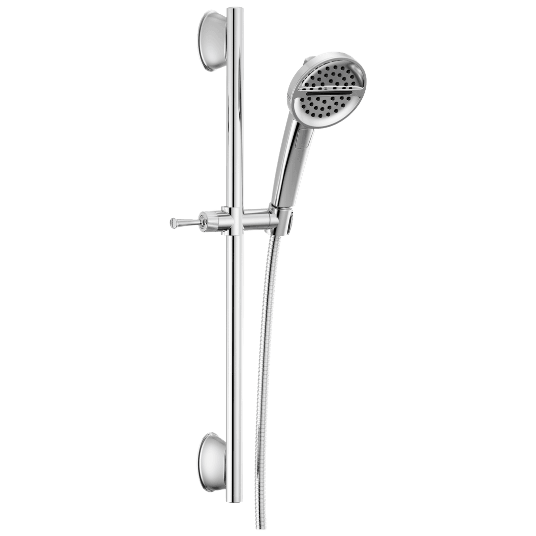 Delta Faucet Universal Showering Components 3-Setting Slide Bar Handshower - Lumicoat Chrome by Delta Faucet