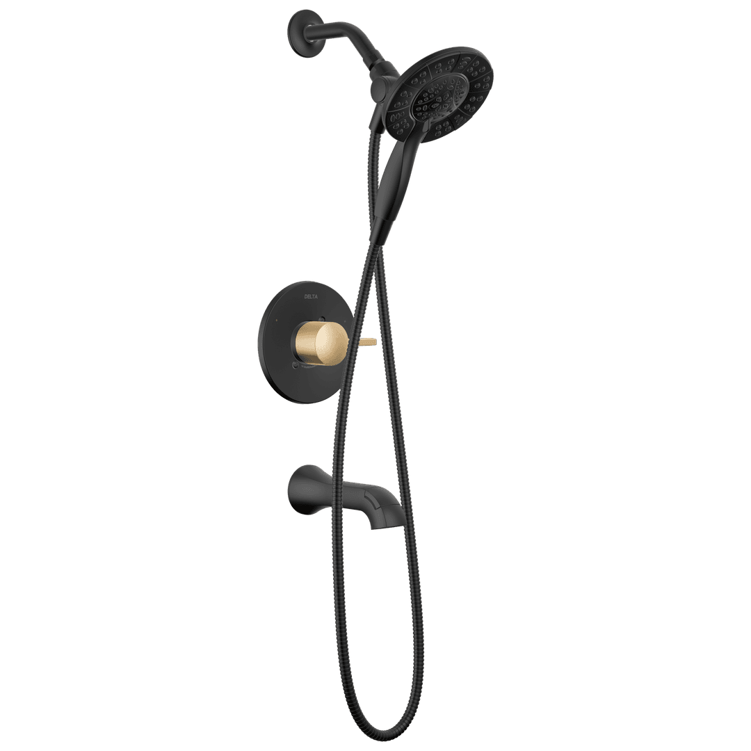 AlbionE Monitor 14 Series Tub and Shower Trim Only with In2ition Hand Shower by Delta Faucet