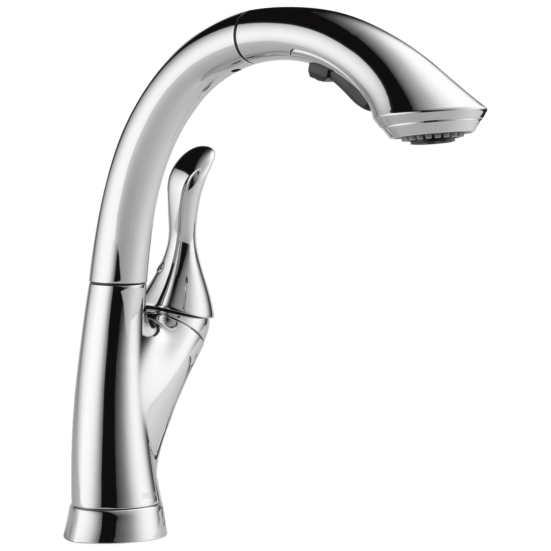 Delta Faucet LindenE Single Handle Pull-Out Kitchen Faucet - Chrome by Delta Faucet