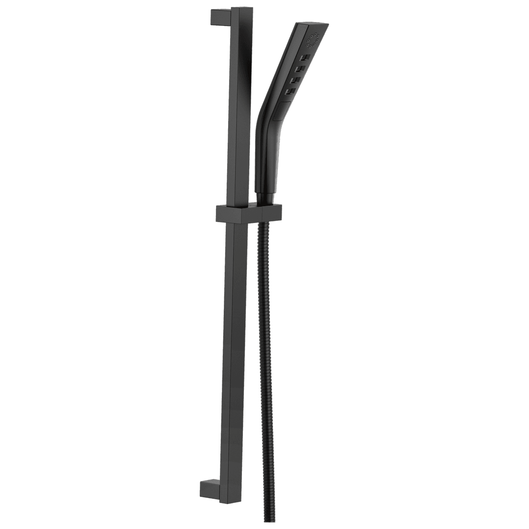 Delta Faucet Universal Showering Components H2OKinetic3-Setting Slide Bar Hand Shower - Matte Black by Delta Faucet