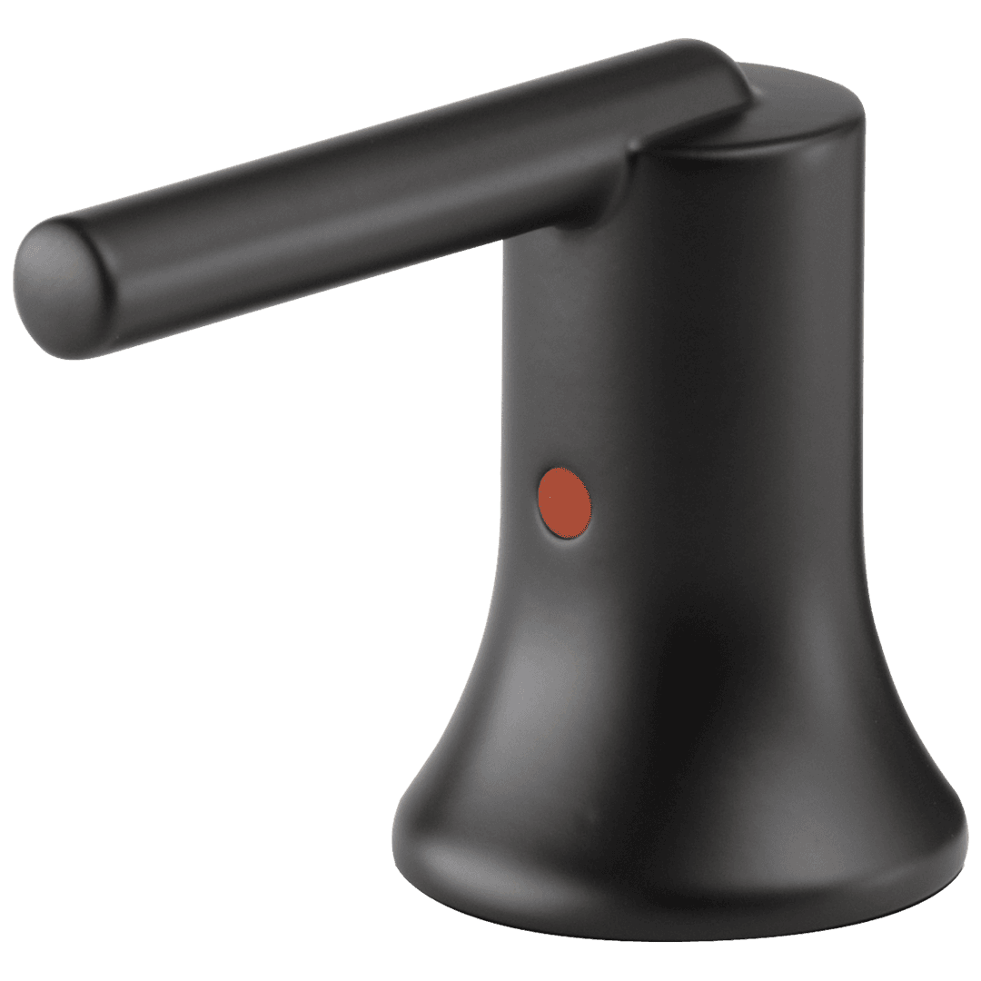 Delta Faucet Trinsic Metal Lever Handle Set - 2H Bathroom - Matte Black by Delta Faucet