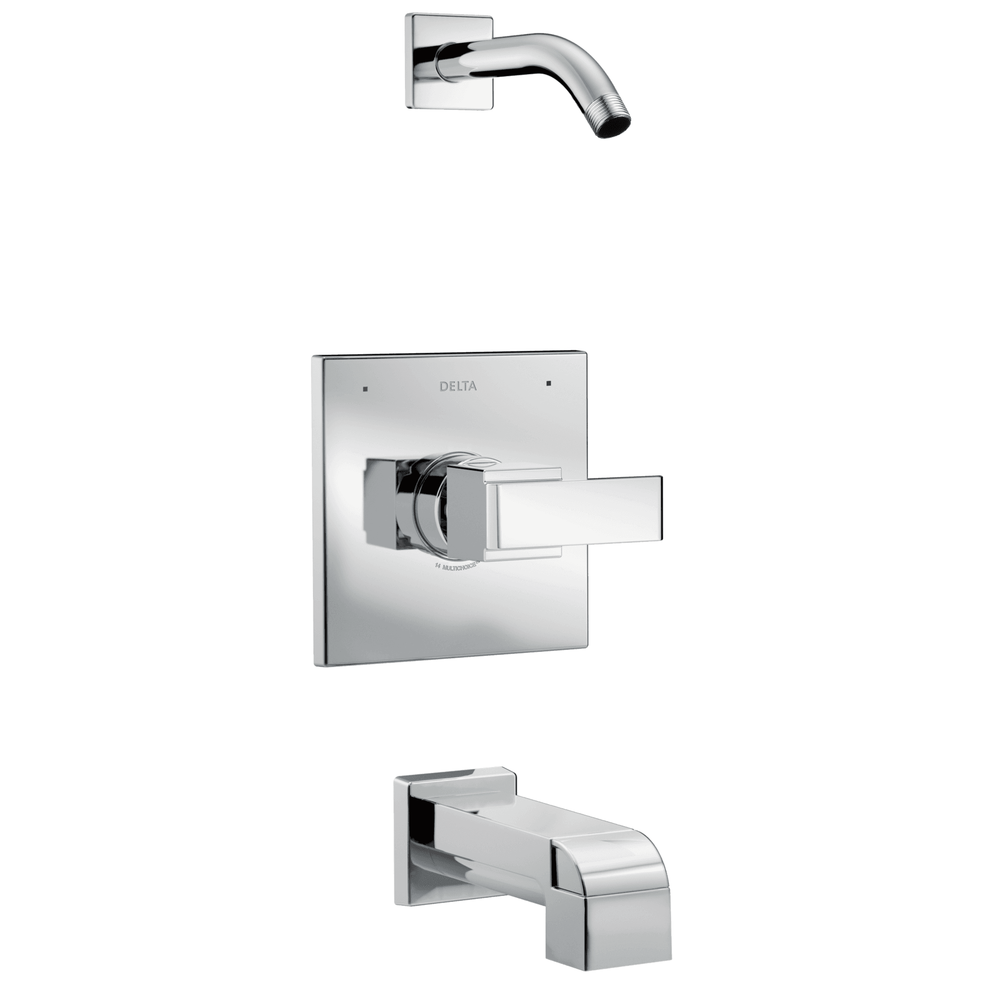 Delta Faucet Ara Monitor 14 Series Tub & Shower Trim - Less Head - Chrome by Delta Faucet