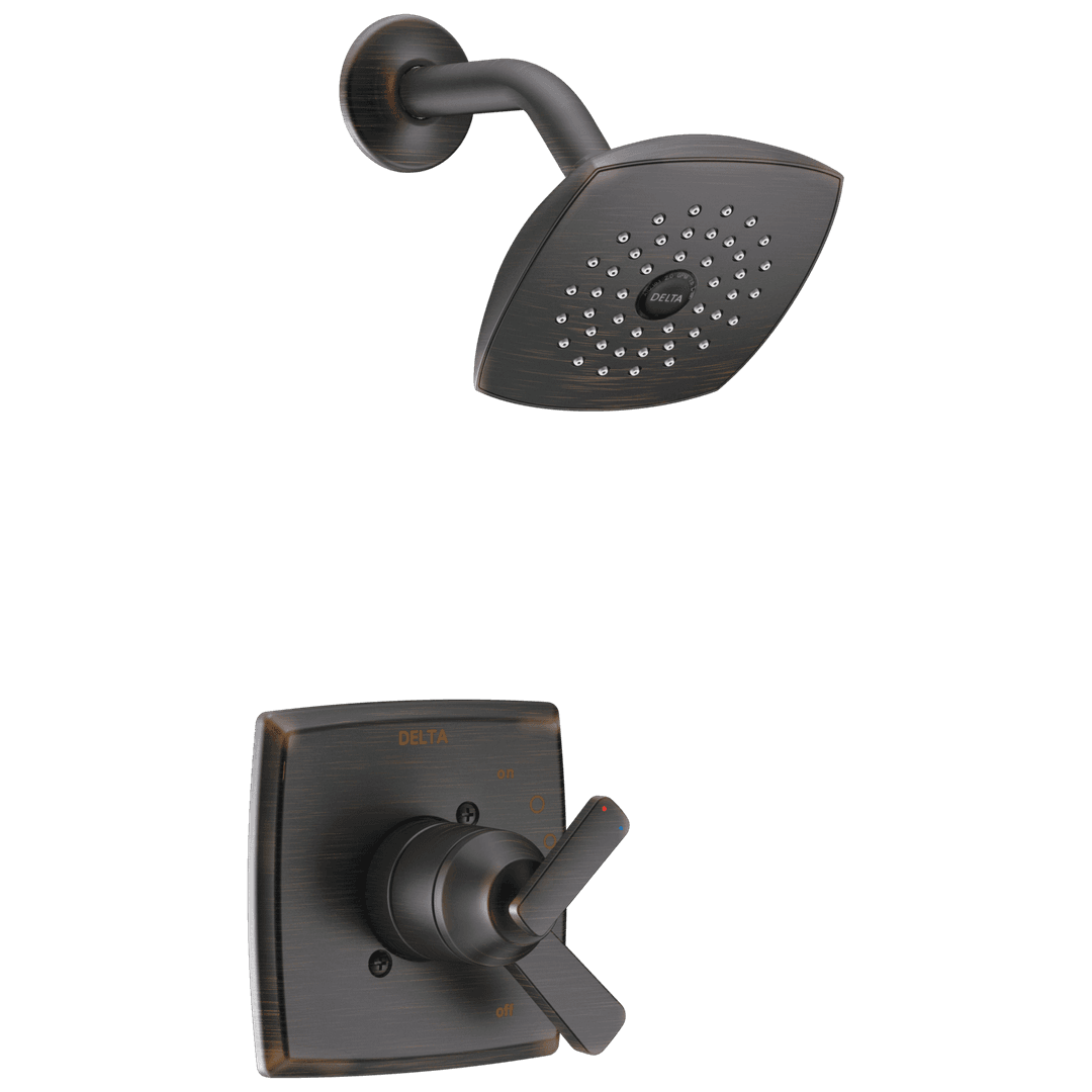 Ashlyn Monitor 17 Series Shower Trim - Venetian Bronze by Delta Faucet