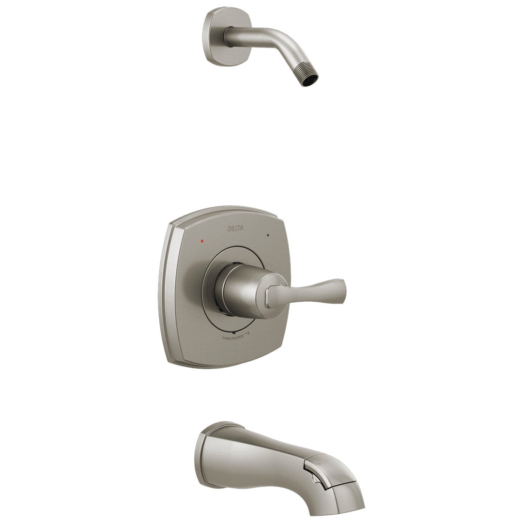 Delta Faucet Stryke 14 Series Tub and Shower Less Head - Lumicoat Stainless by Delta Faucet