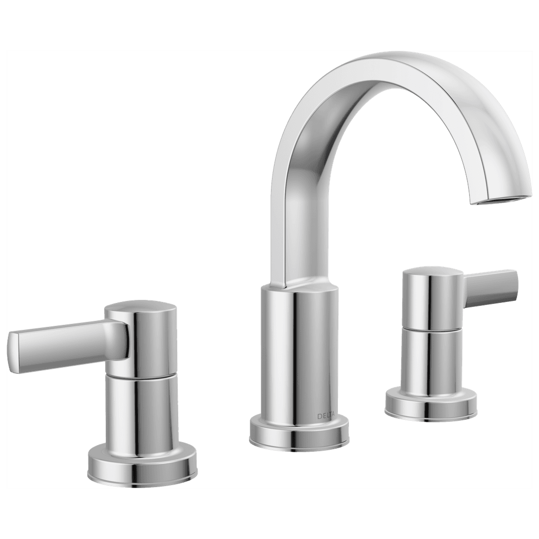 AlbionE Two Handle Widespread Bathroom Faucet by Delta Faucet