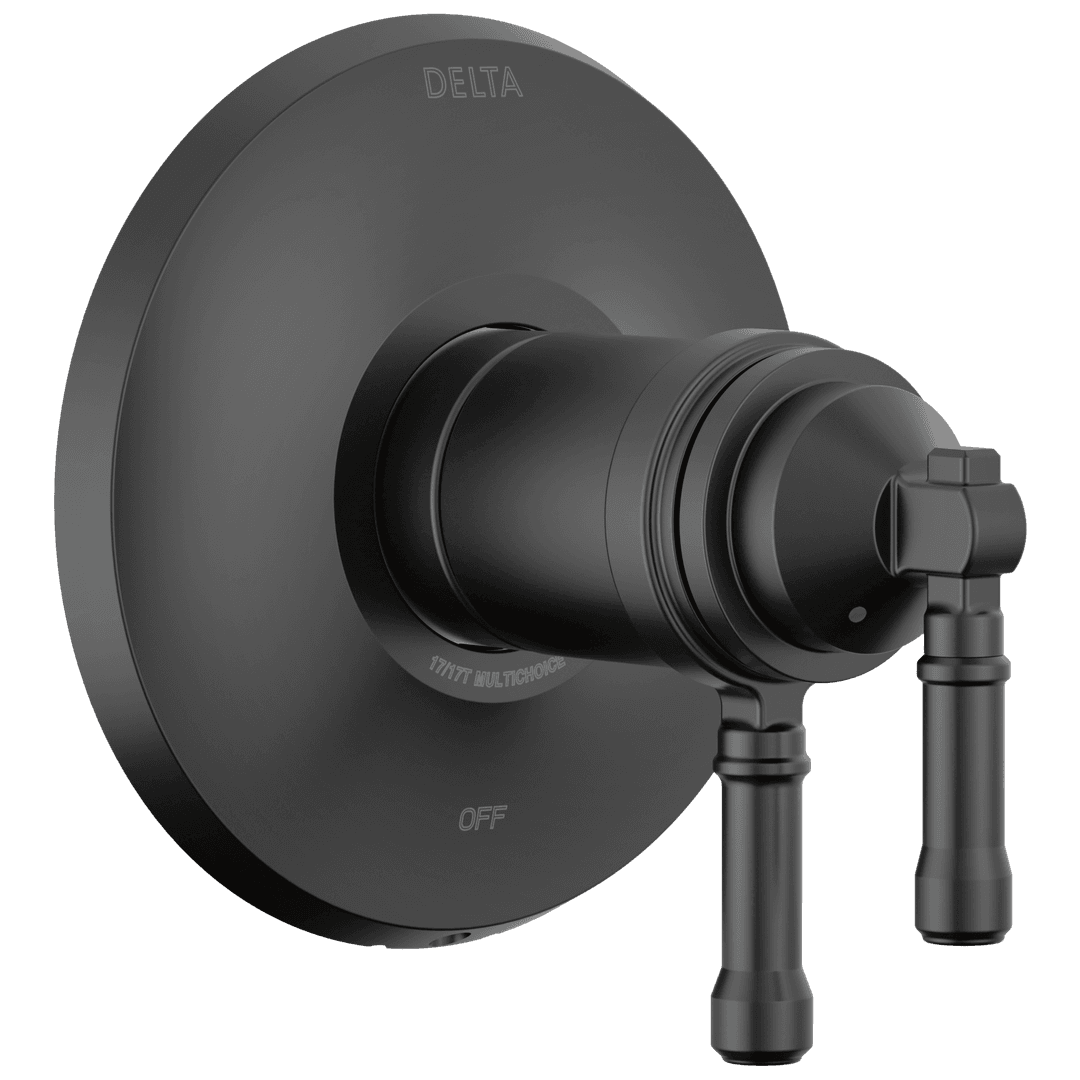 BroderickE 17T Series Valve Only Tim - Matte Black by Delta Faucet