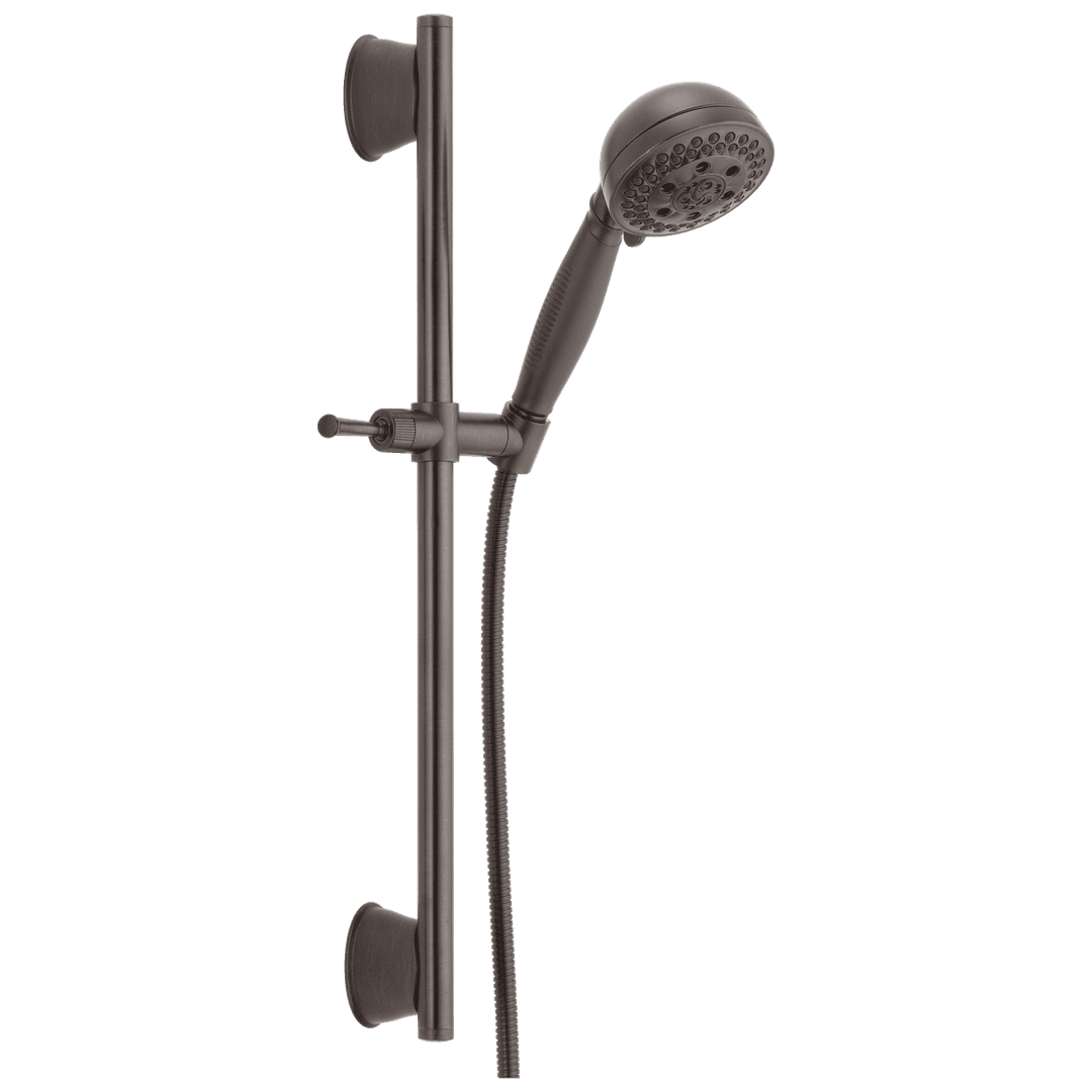 Delta Faucet Universal Showering Components H2OKinetic5-Setting Slide Bar Hand Shower - Venetian Bronze by Delta Faucet