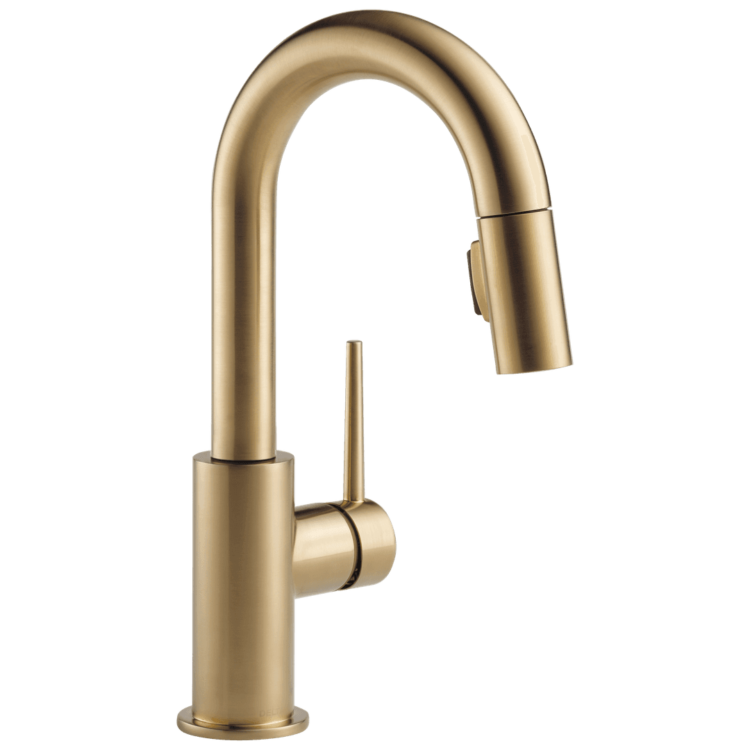 Delta Faucet Trinsic | Single handle | Pull-down - Champagne Bronze by Delta Faucet