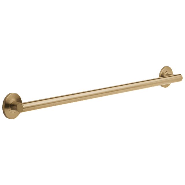 BathSafety 36'' Contemporary Decorative ADA Grab Bar - Champagne Bronze