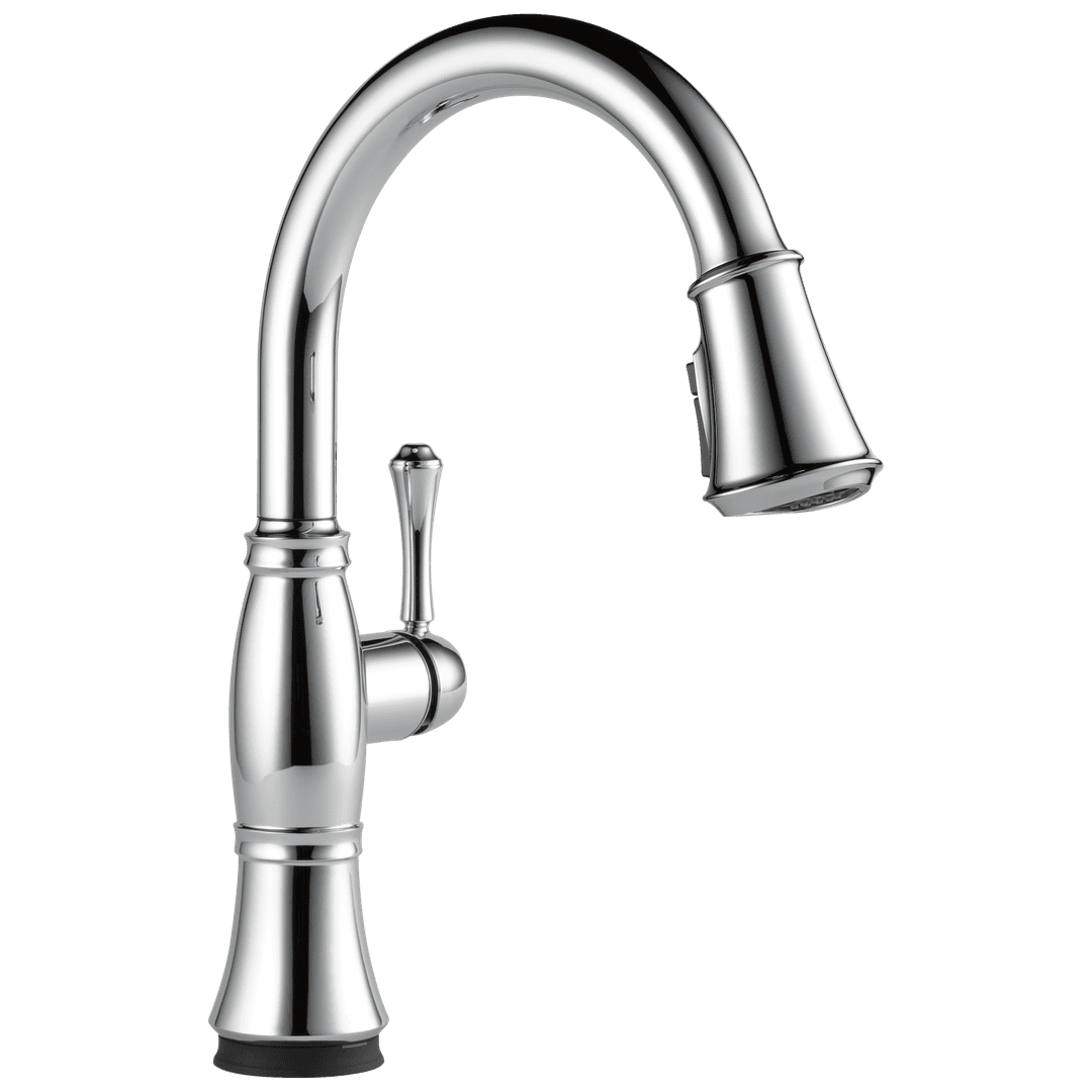 Delta Faucet CassidyE Single Handle Pull-Down Kitchen Faucet with Touch<sub>2</sub>O and ShieldSpray Technologies - Lumicoat Chrome by Delta Faucet