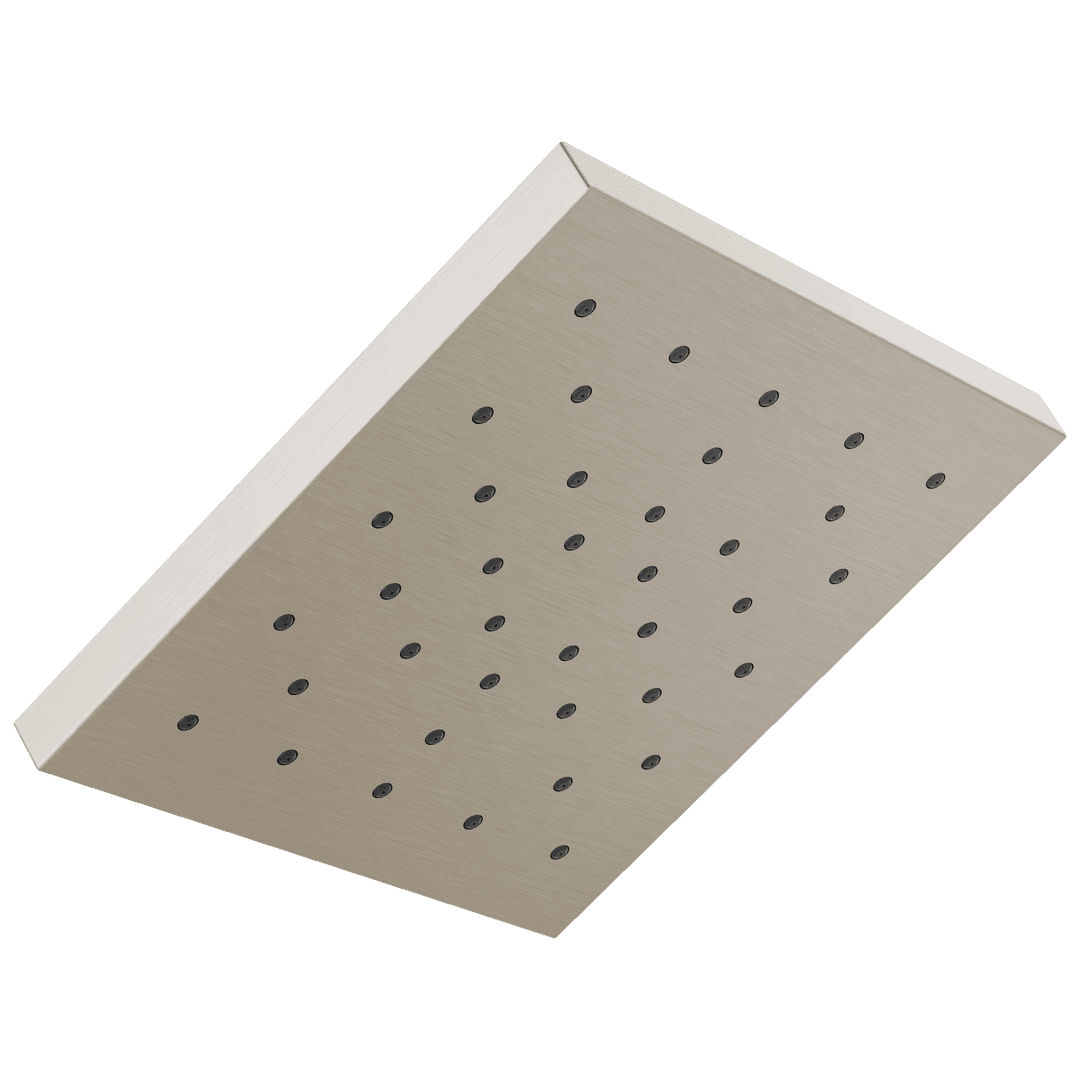 Delta Faucet Universal Showering Components H2Okinetic Single Setting Shower Head with UltraSoakE - Lumicoat Stainless by Delta Faucet