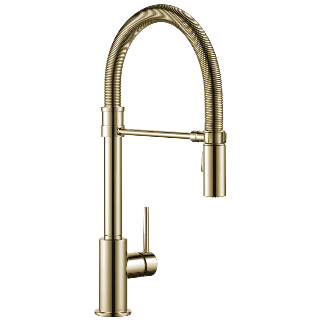 Delta Faucet Trinsic: | Single-handle | Pull-down - Polished Nickel by Delta Faucet