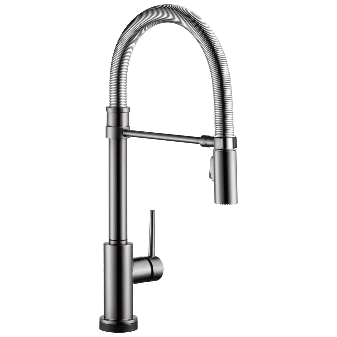 Delta Faucet Trinsic | Single-handle | Pull-down - Black Stainless by Delta Faucet