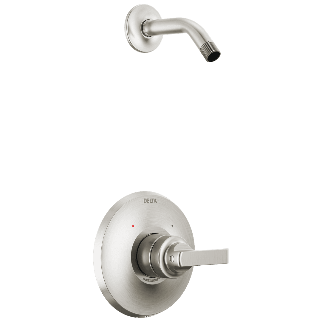 Delta Faucet Tetrae 14 Series Shower Trim - Less Head - Lumicoat - Stainless by Delta Faucet